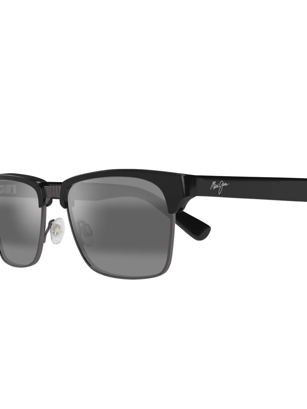 Maui Jim Kawika スクエアフレーム サングラス | ブラック
