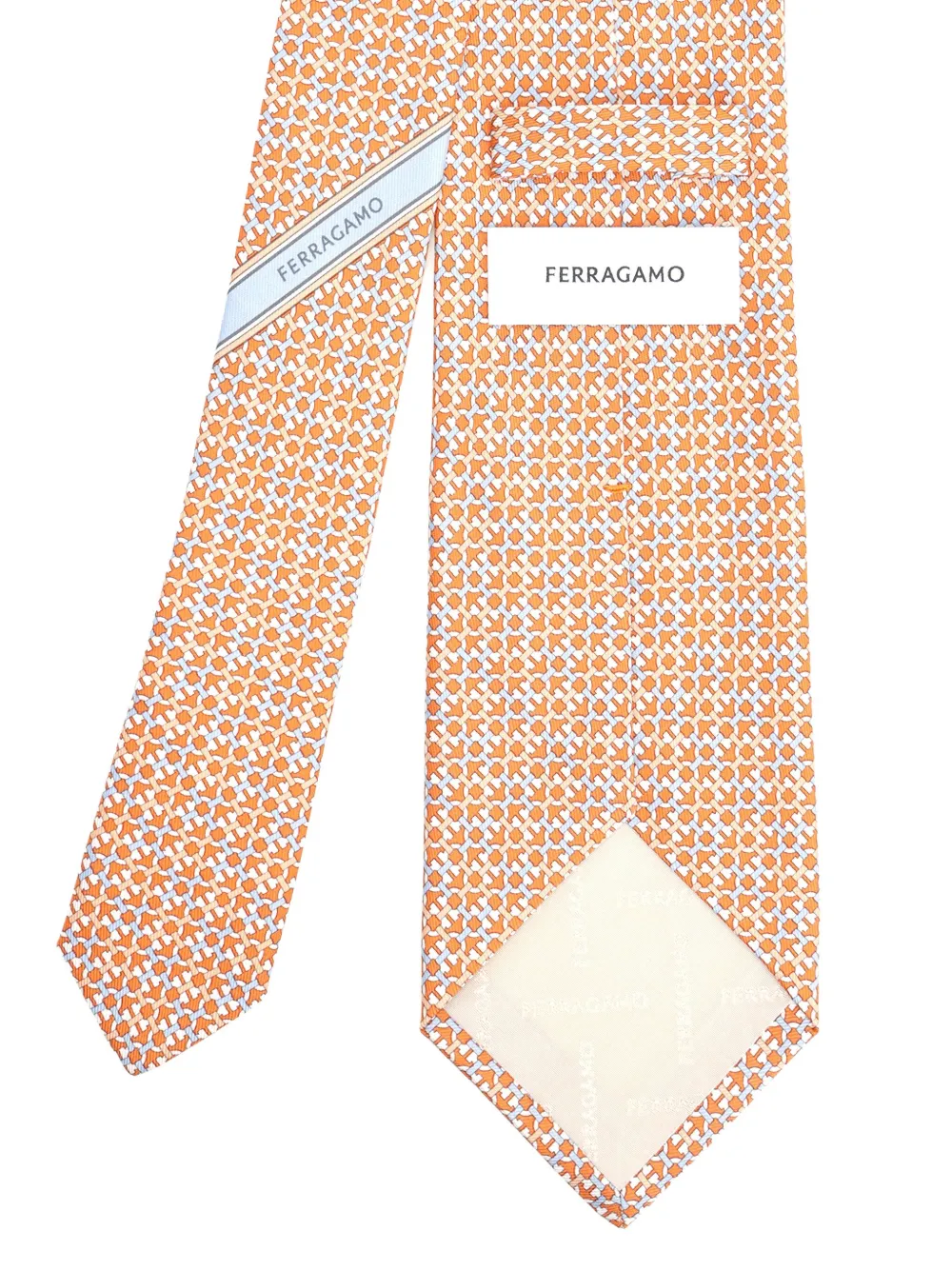 Ferragamo Gancini-pattern silk tie | Image 2
