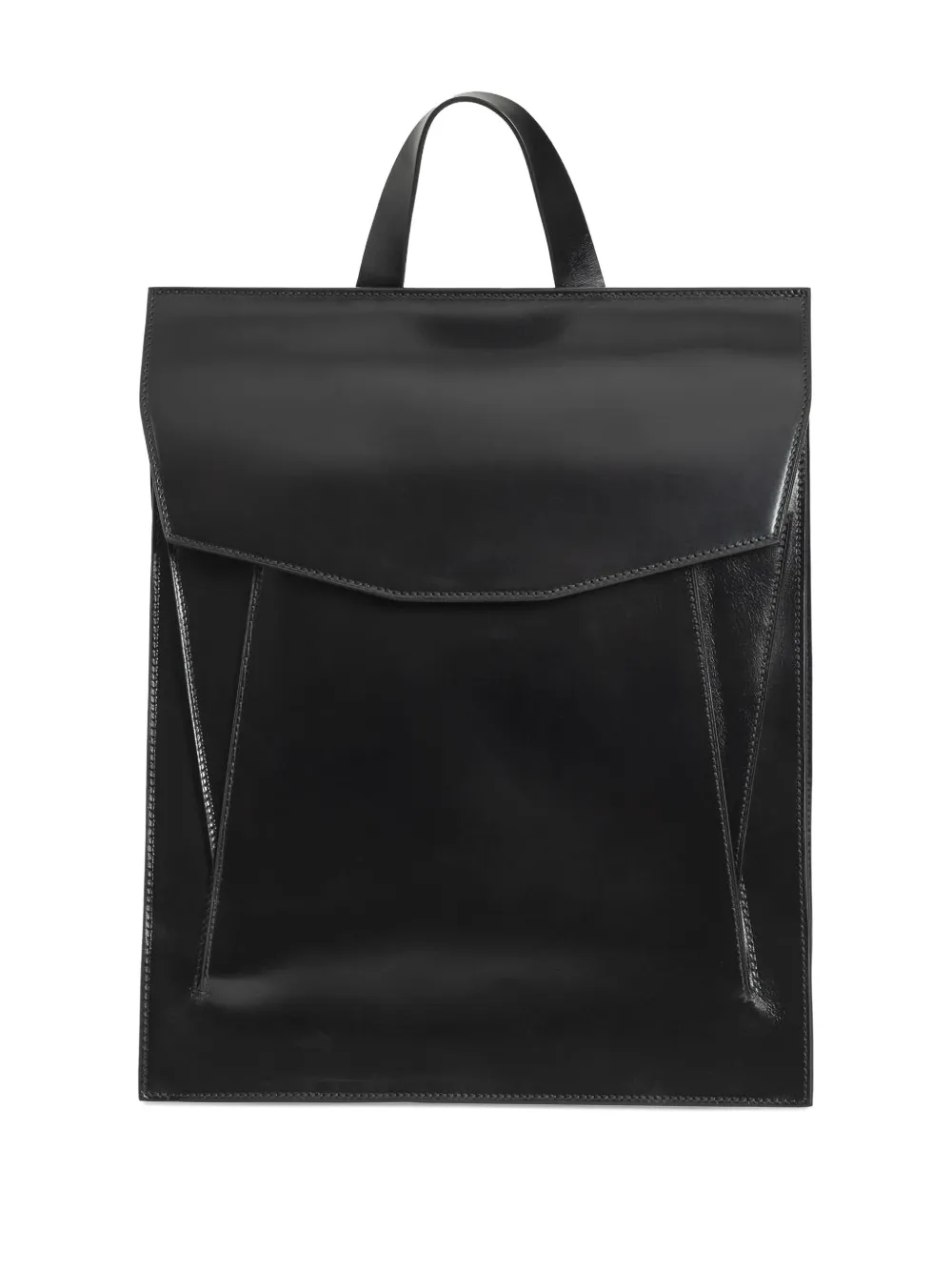 Merryl Tielman Claudie flap-pocket backpack | Black | Image 1