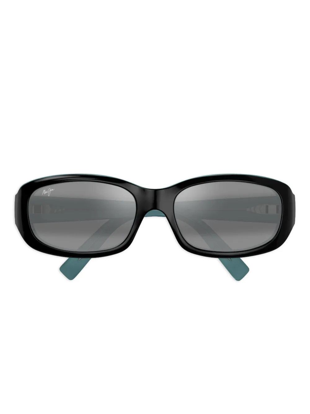 Maui Jim Punchbowl oval-frame sunglasses | Black | Image 1