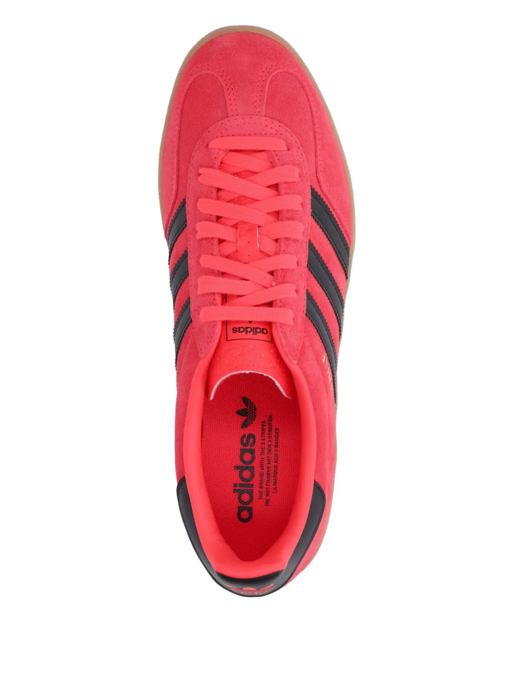 adidas Gazelle suede sneakers Red