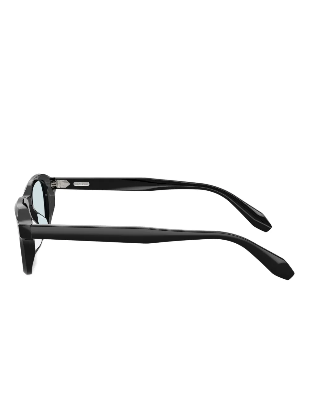 Oliver Peoples Zonnebril met vierkant montuur Zwart