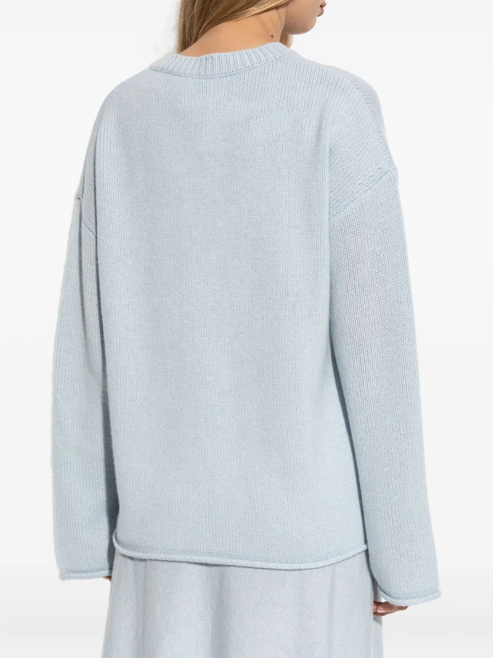 Lisa Yang Kasjmier trui Blauw