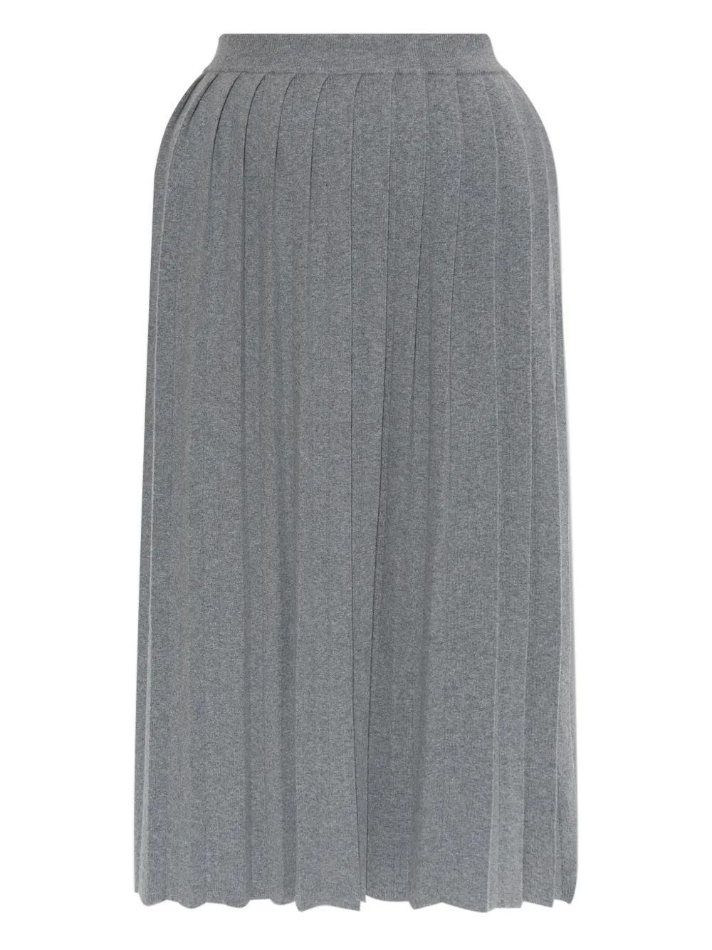 Lisa Yang pleated midi skirt Grijs
