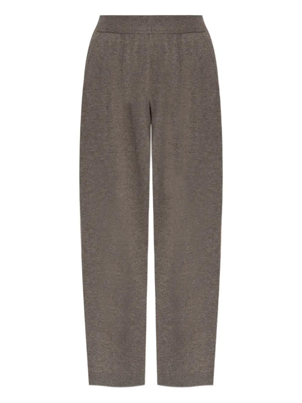 Lisa Yang elastic-waistband cashmere trousers Bruin