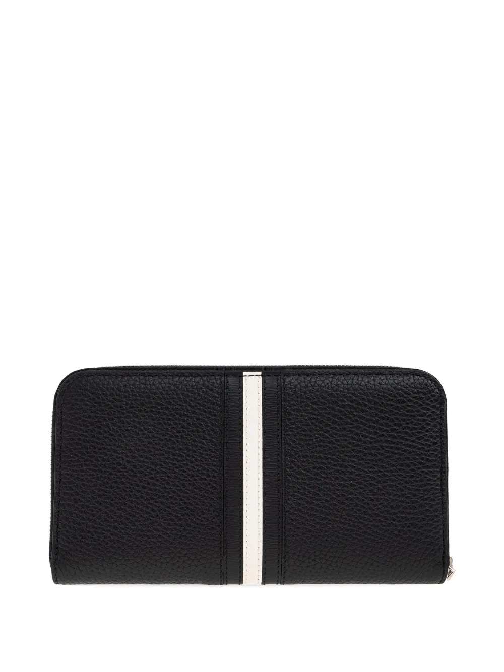 Bally stripe zip-around wallet Zwart