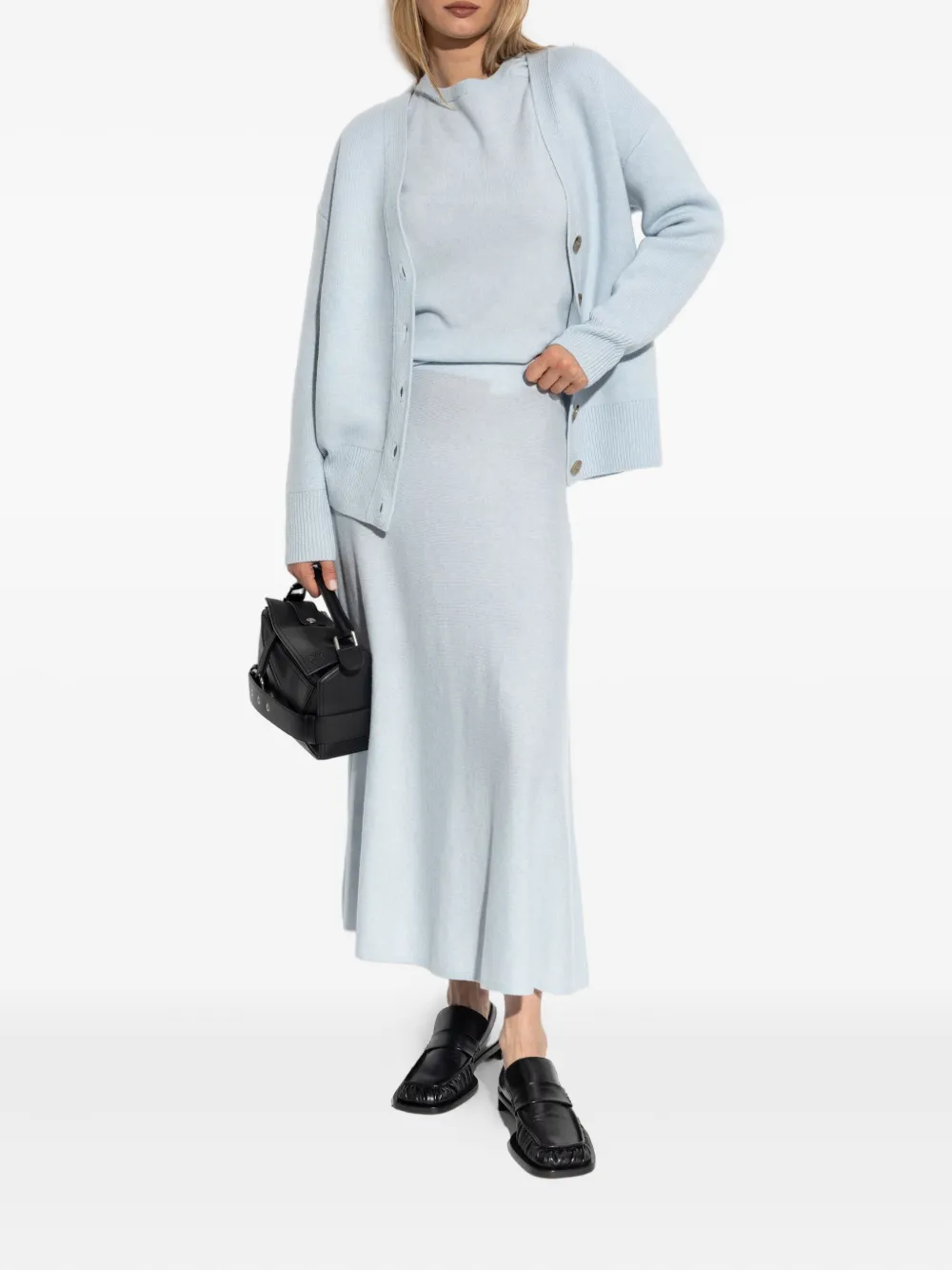 Lisa Yang The Torie cashmere flared skirt | High-Waisted Skirts | Image 2