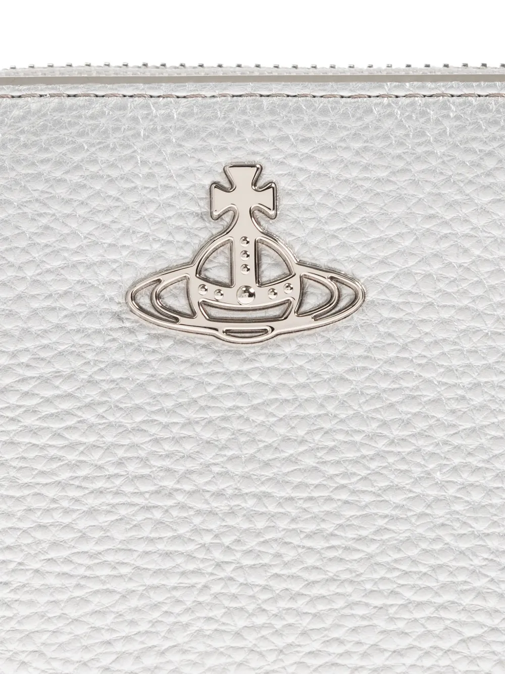 Vivienne Westwood Orb zip-around wallet Grijs