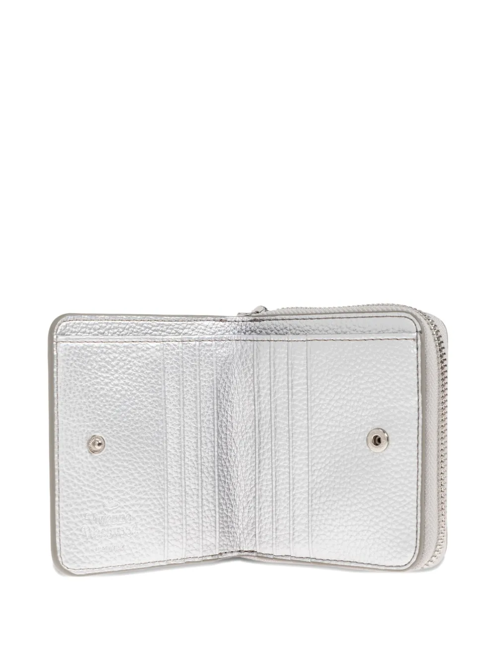 Vivienne Westwood Orb zip-around wallet Grijs