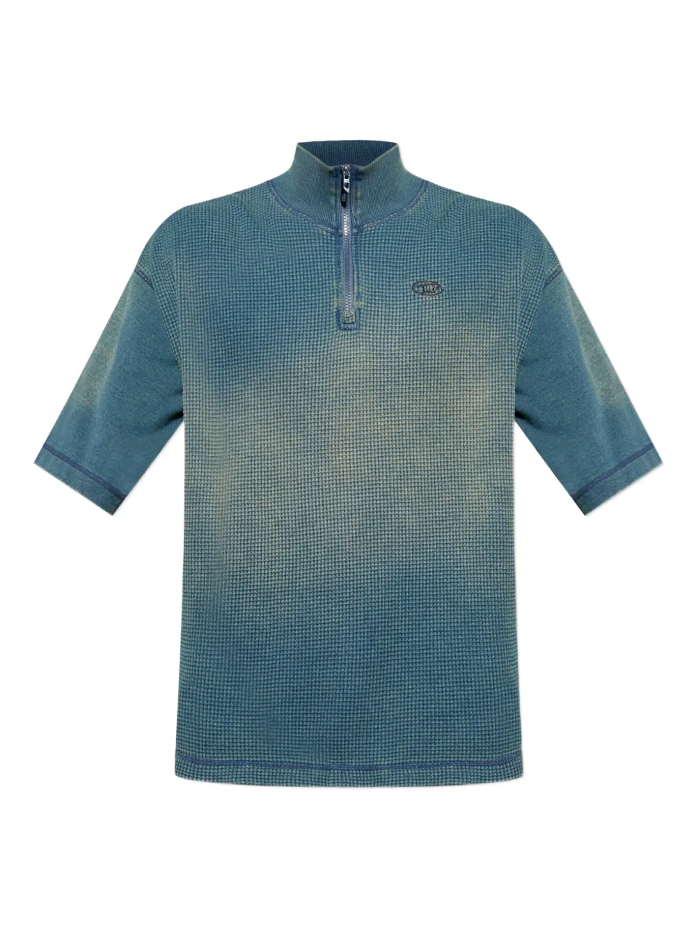 Diesel half-zip sweater Blauw