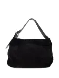 Vivienne Westwood large Maxime belted suede shoulder bag - Black