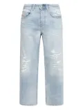 Diesel distressed cotton jeans - Blue