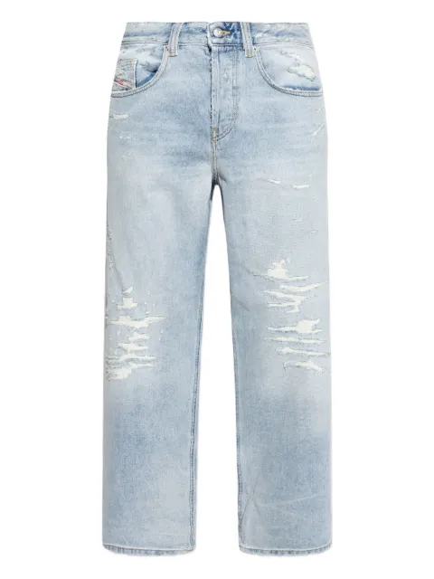 Diesel distressed cotton jeans