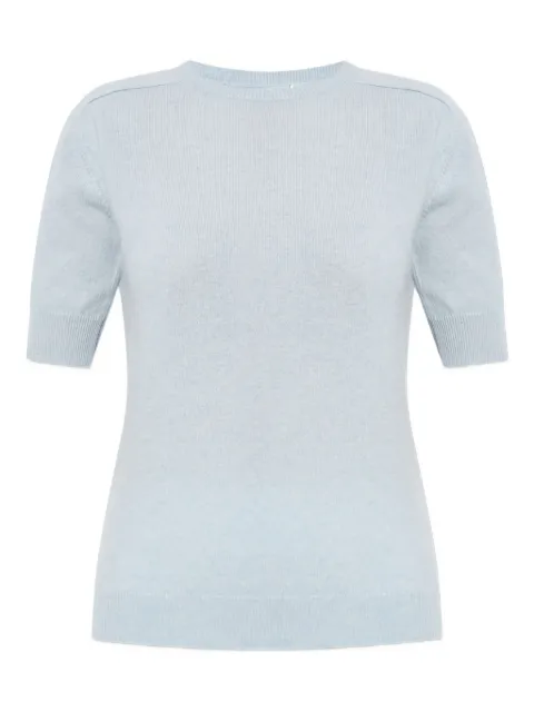 Lisa Yang The Kenza short-sleeve cashmere top