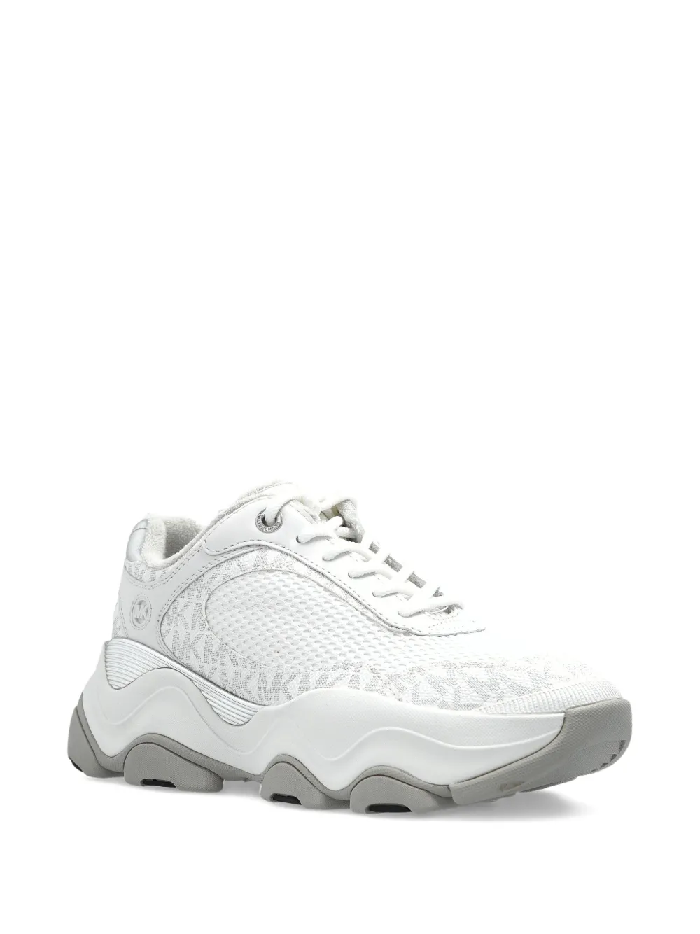 Michael Kors Atlas monogram-pattern sneakers White