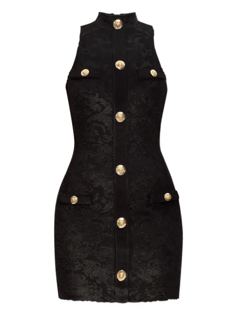 Balmain Baroque Bouclette mini dress