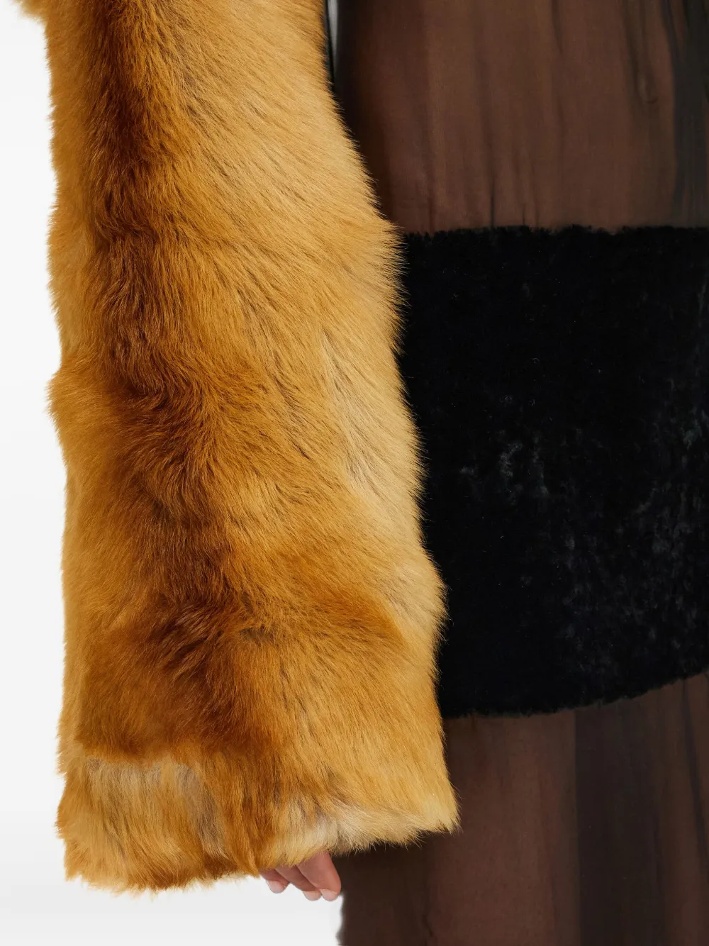 Ferragamo Lammy bolero Beige