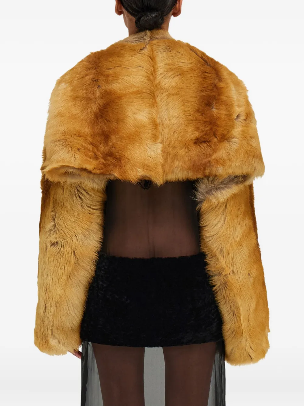 Ferragamo Lammy bolero Beige