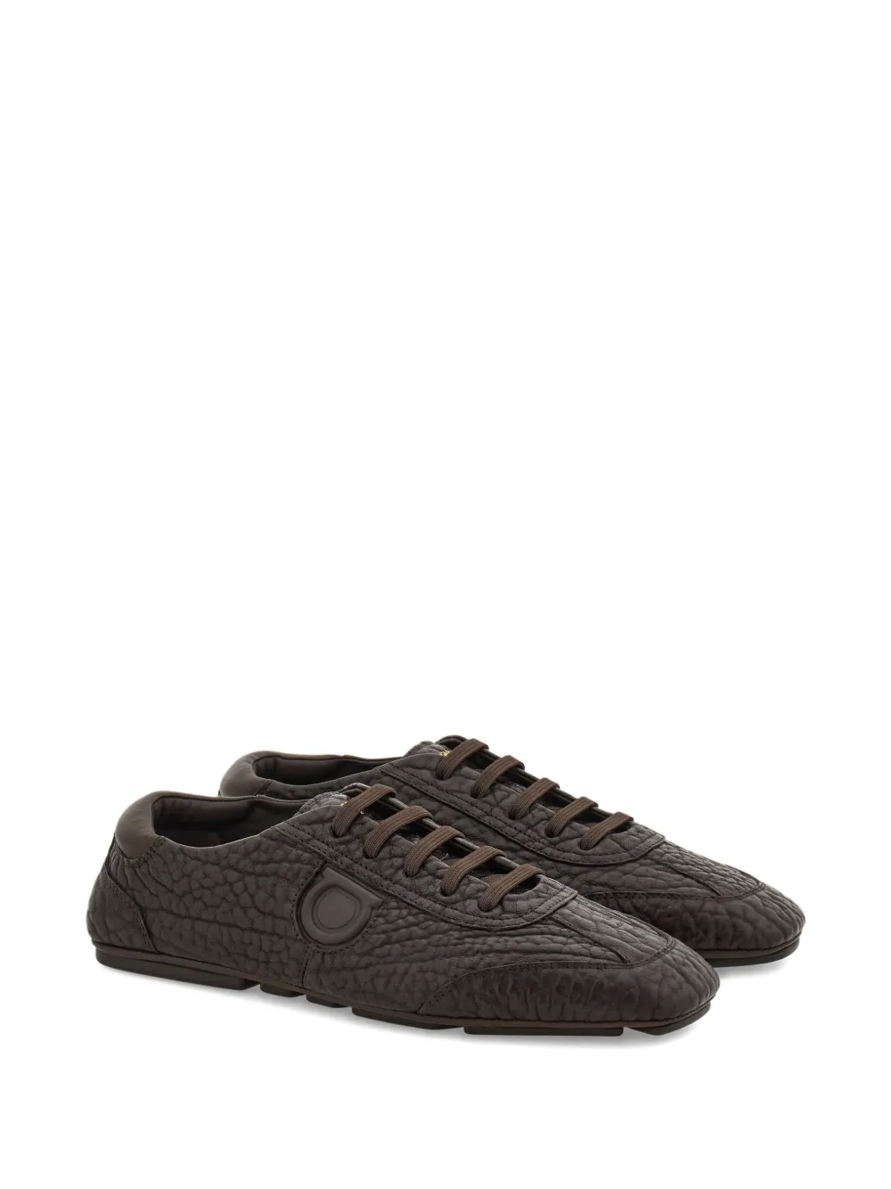 Ferragamo Loafers met Gancio-detail - Bruin
