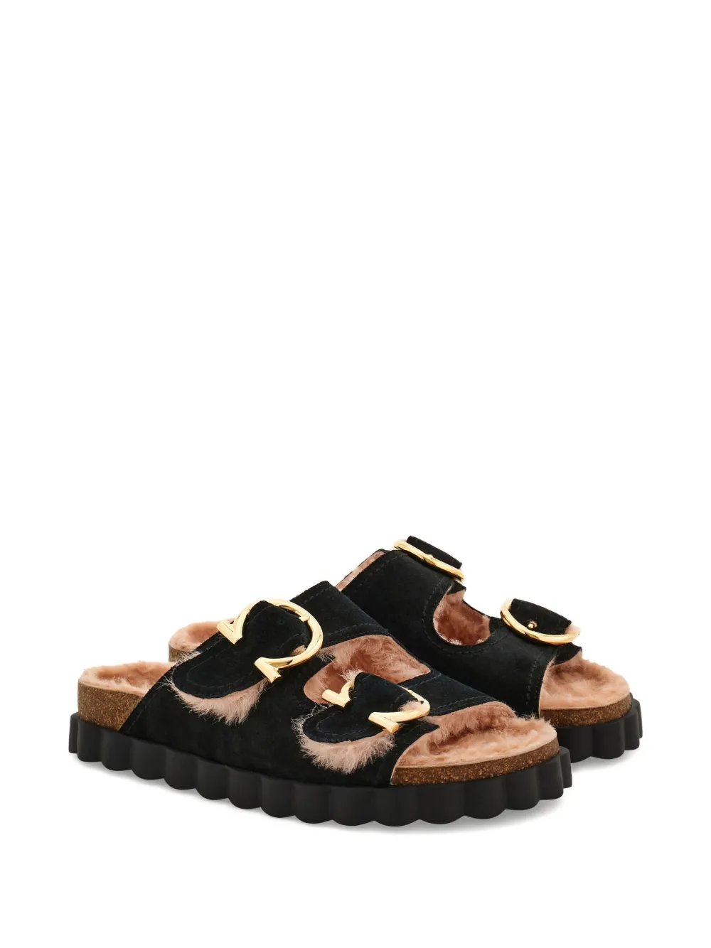 Ferragamo Gancini buckle sandals | Flat Sandals | Image 2