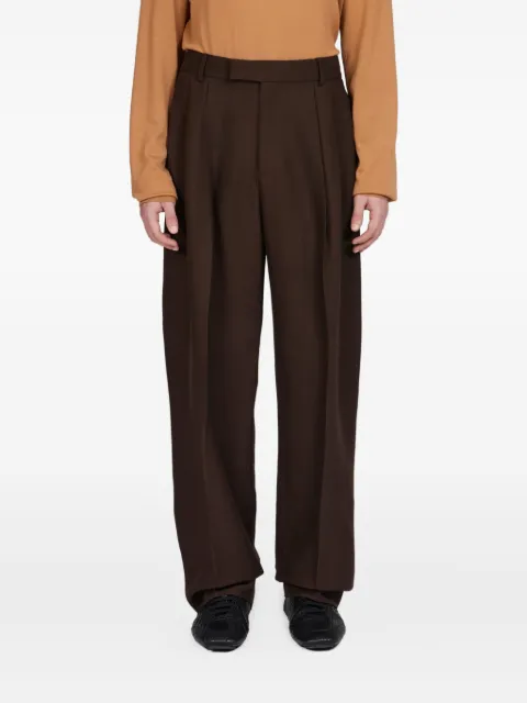 Ferragamo pleated tailored trousers