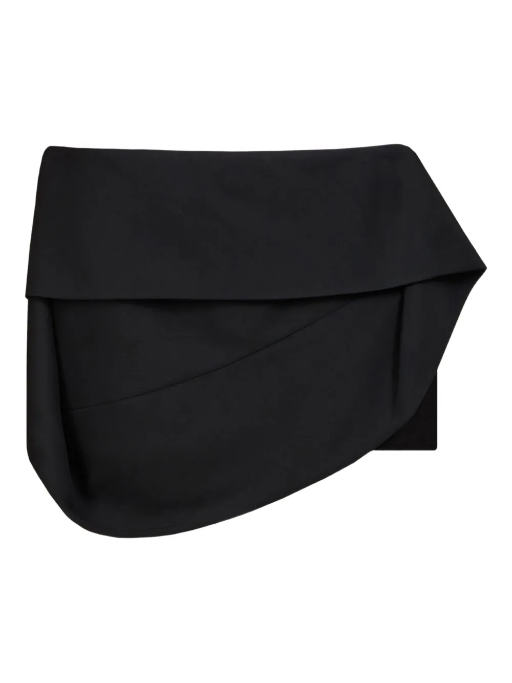 Ferragamo Gedrapeerde mini-rok Zwart