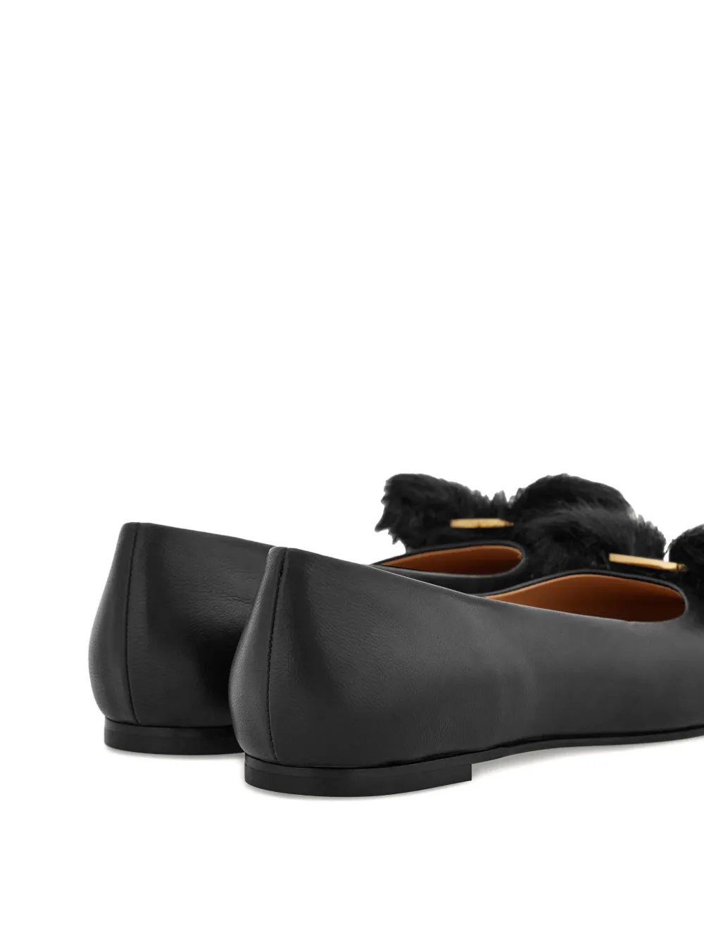 Ferragamo Vara bow ballet flats Black