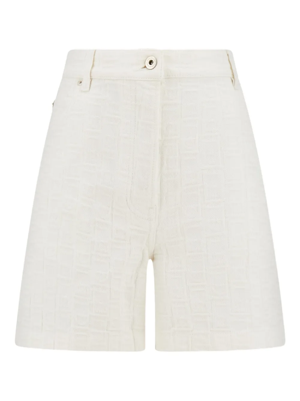Ferragamo monogram cotton shorts Wit