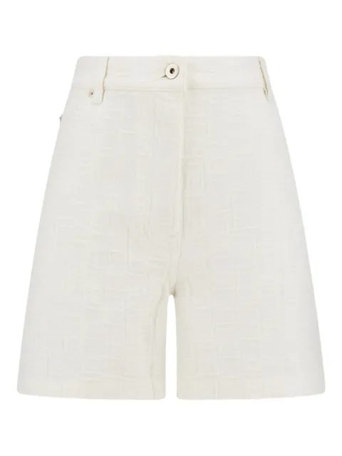 Ferragamo monogram cotton shorts