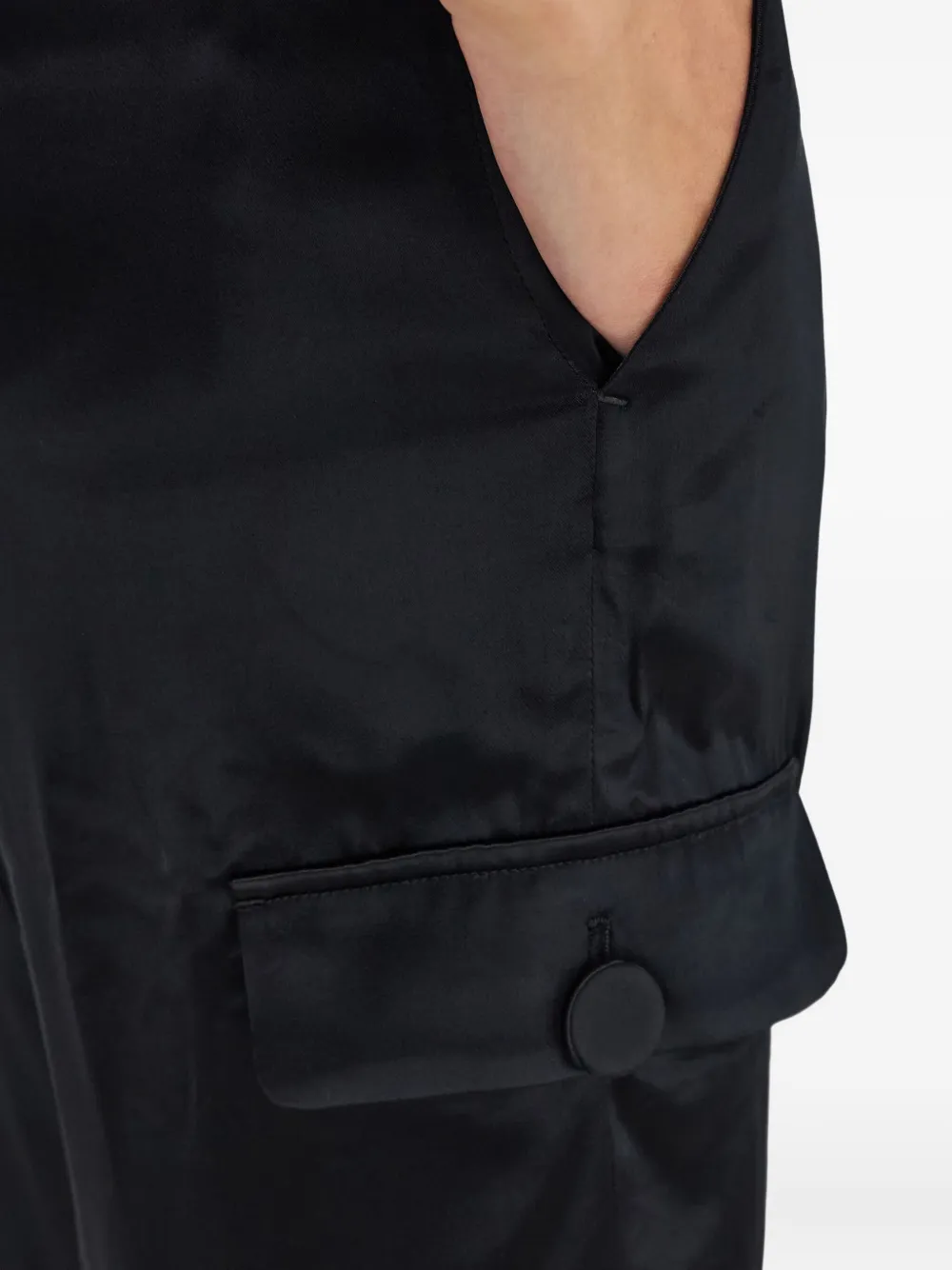 Ferragamo Broek met ceintuur Zwart