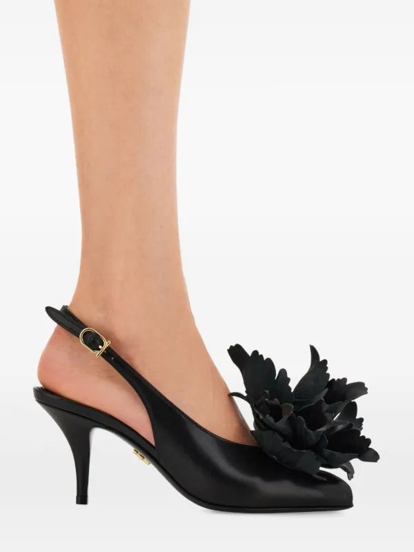 Salvatore Ferragamo スリングバックパンプス Ferragamo スリングバック パンプス 70mm | FARFETCH JP