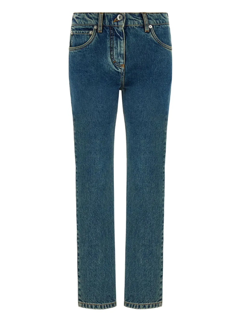 Ferragamo stonewash five-pocket jeans - ブルー Ferragamo stonewash five-pocket jeans - ブルー