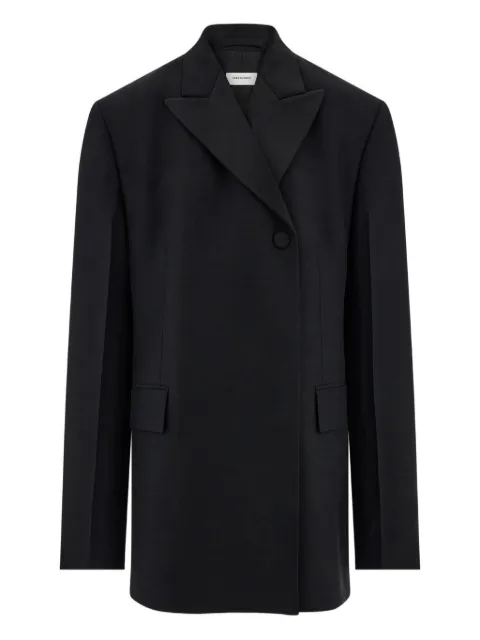 Ferragamo satin-lapel tuxedo jacket