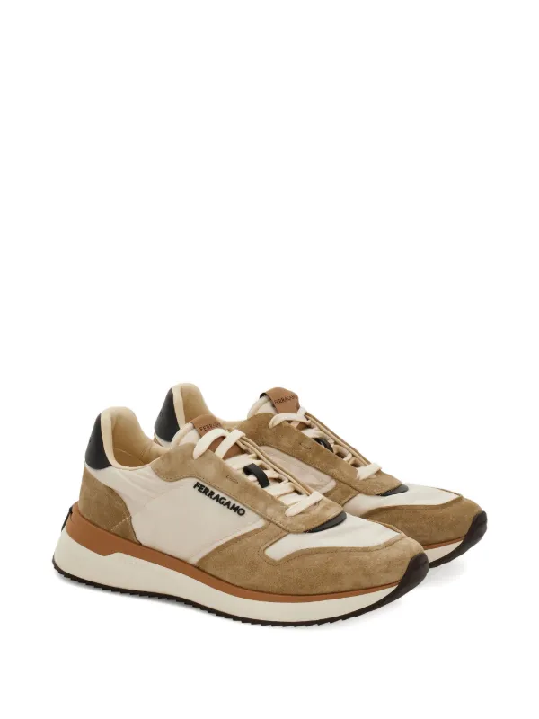 Ferragamo スエード スニーカー | ニュートラル | FARFETCH JP
