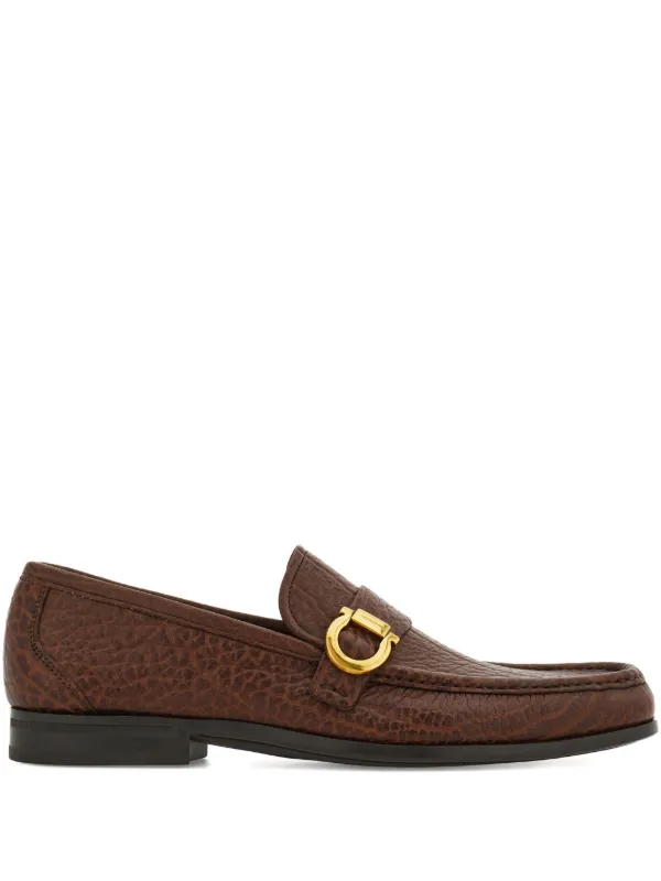 Ferragamo mocasines con hebilla Gancini