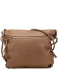Gucci Pre-Owned 2000-2015 Medium Leather Interlocking G Braided Strap crossbody bag - Brown
