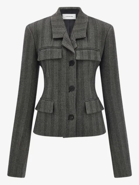 Ferragamo flap-pockets blazer