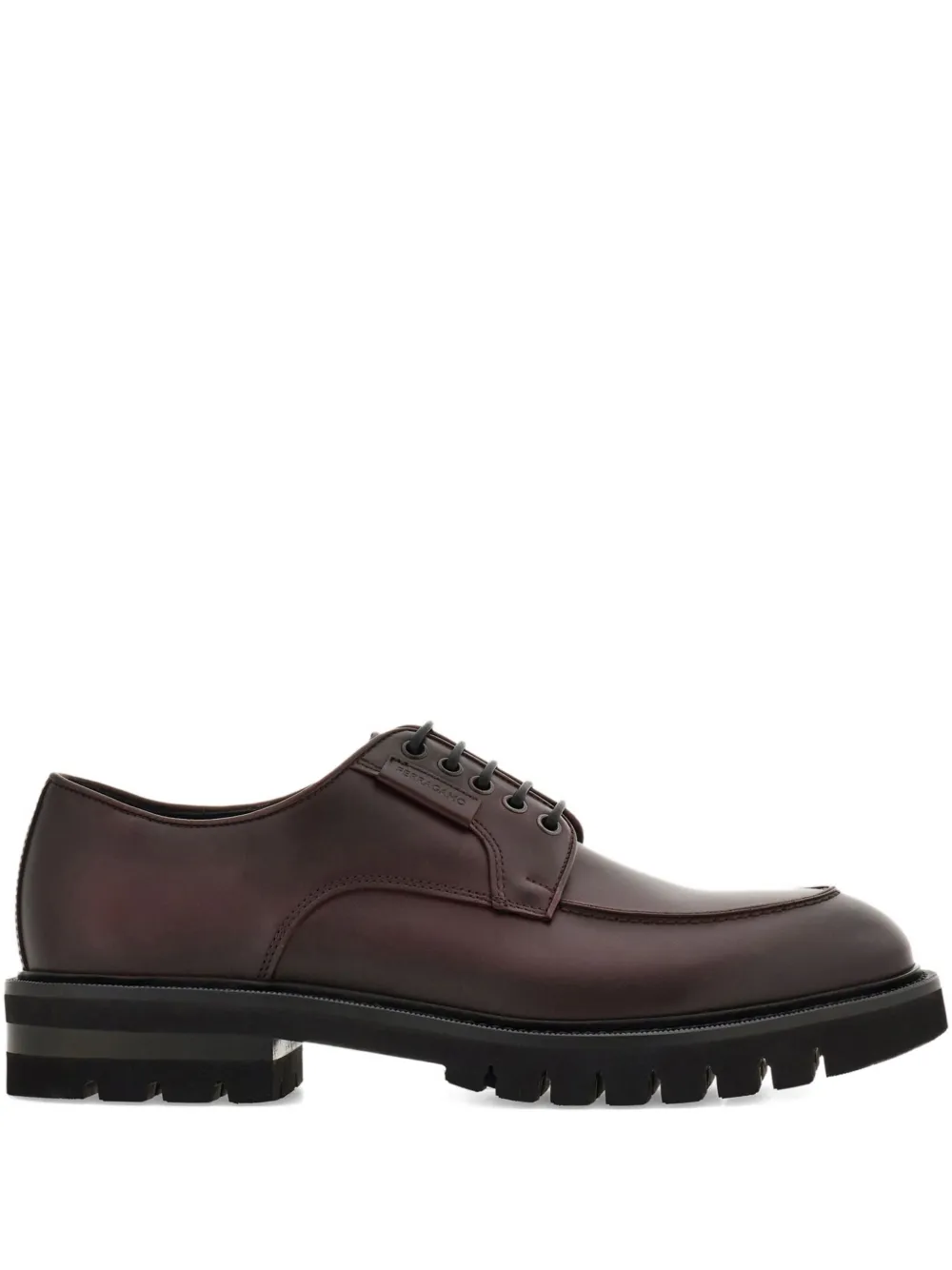 Ferragamo lace-up derby shoes Brown