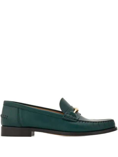 Ferragamo leather loafers