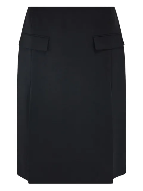 Ferragamo double-slit midi skirt