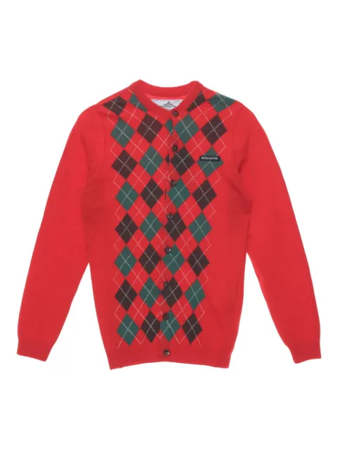 HODAKOVA Cardigan mit Argyle-Muster