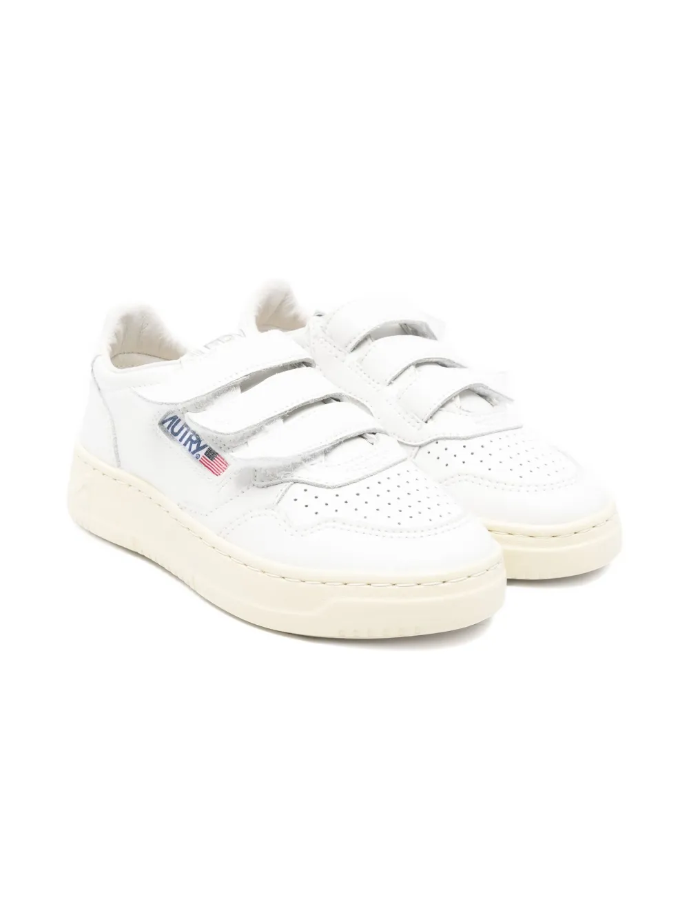 Autry Kids Medalist leather sneakers White