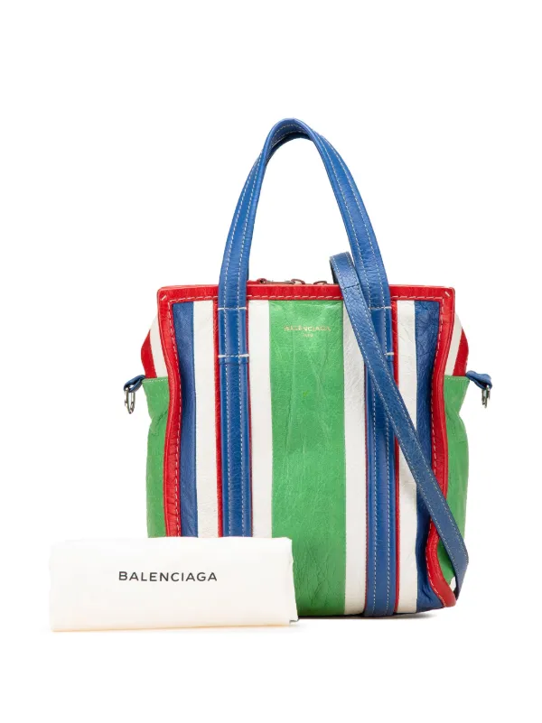 Balenciaga Pre-Owned 2016-2025 XS ラムスキン バザール ショッパー 