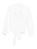 KHAITE Edith belted blazer - Neutrals
