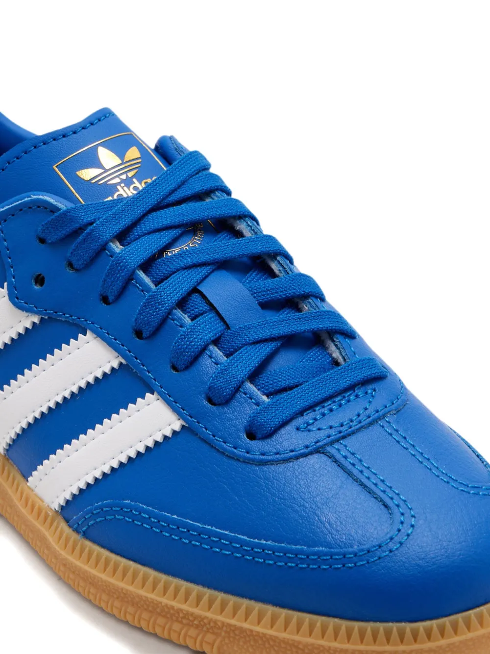 adidas Kids Samba three-stripe sneakers Blue