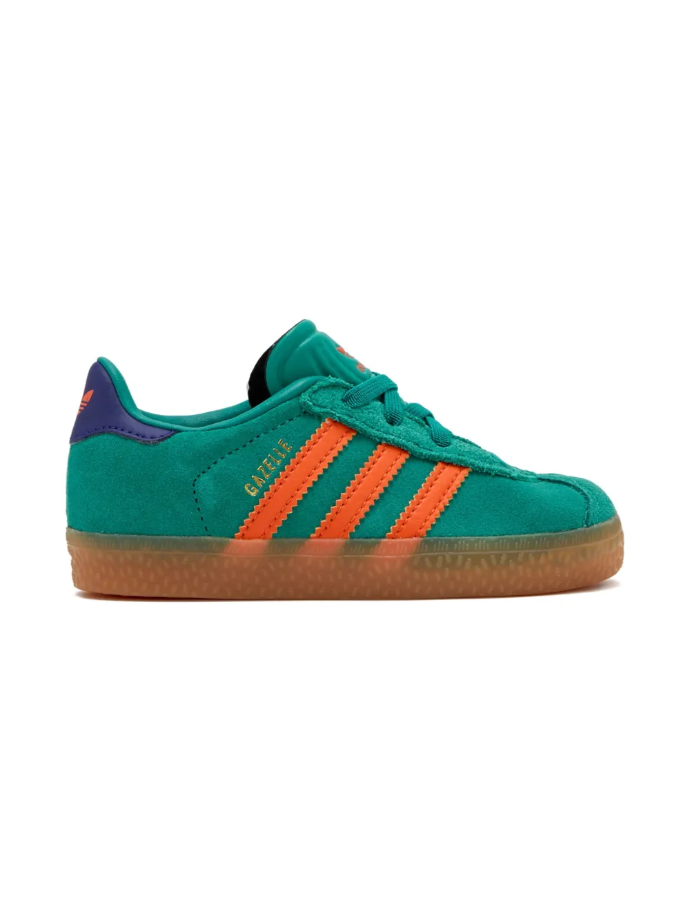 Adidas Kids Gazelle suede sneakers Green