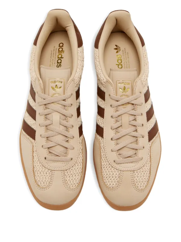 adidas GAZELLEベージュ/ブラウン スニーカー Adidas Gazelle スニーカー | ブラウン | FARFETCH JP