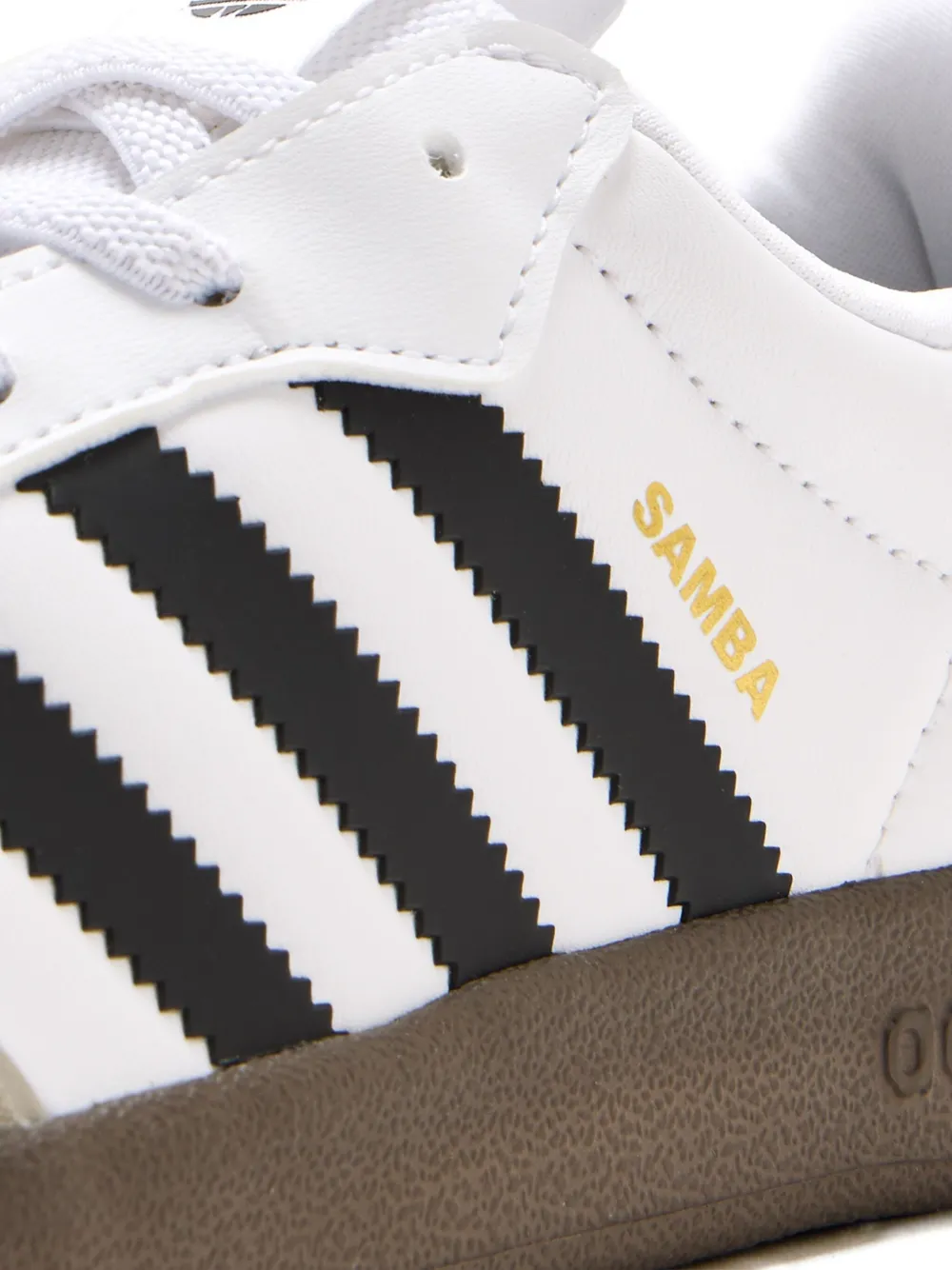 adidas Kids Samba three-stripe sneakers White