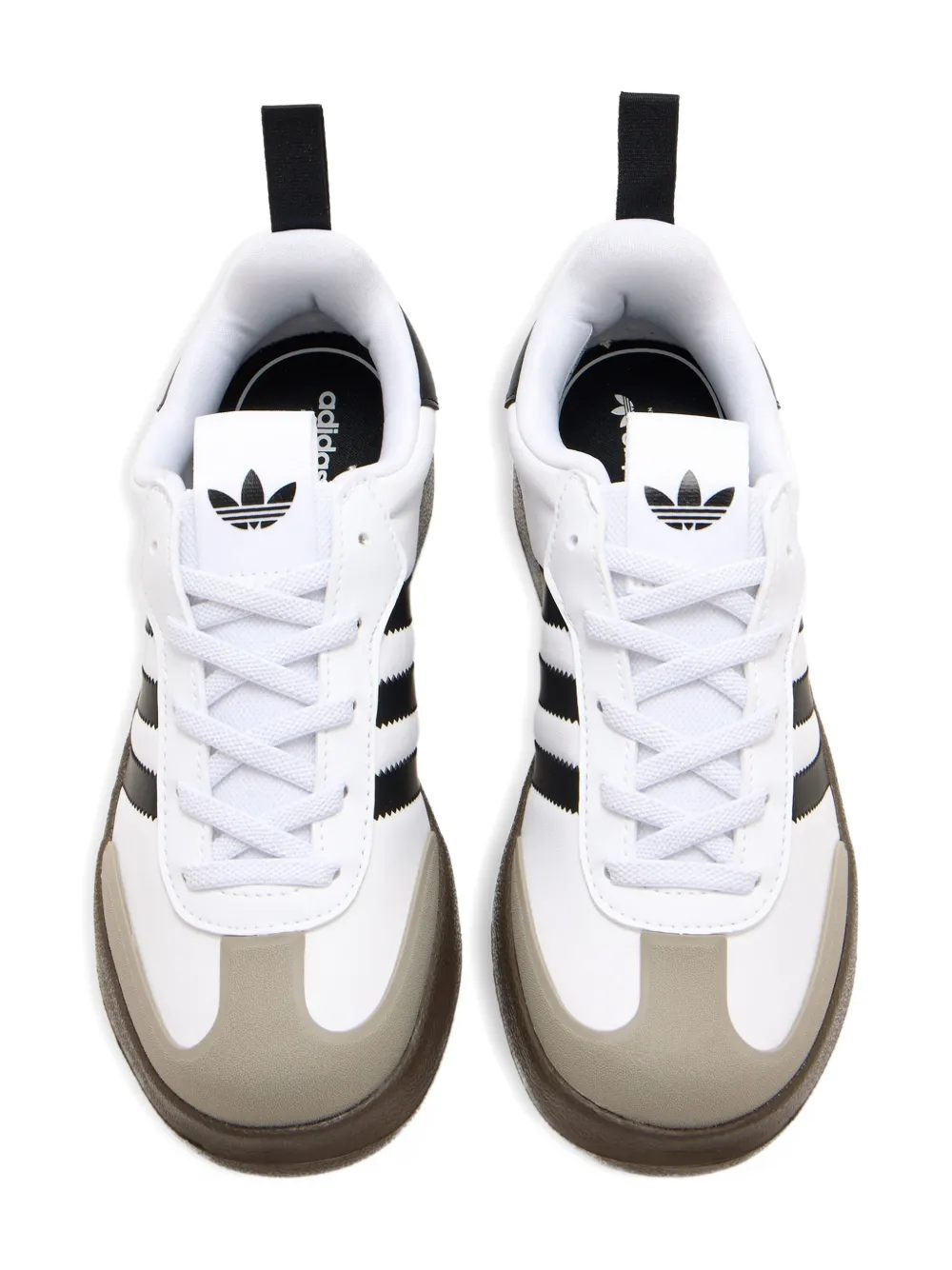 adidas Kids Samba three-stripe sneakers White