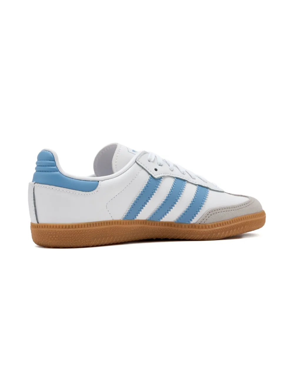 Adidas Kids Samba three-stripe sneakers - Wit